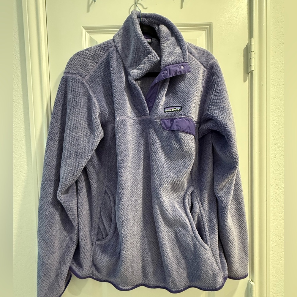 Patagonia Lavender Fleece Pullover